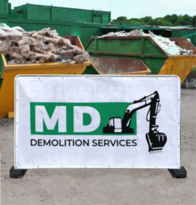 mesh fence banners