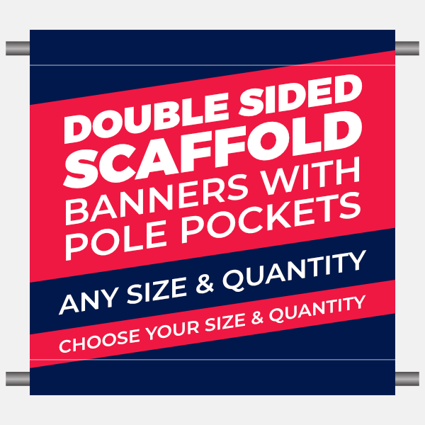 double sided scaffold banners